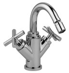 Quattro bateria bidetowa pionowa chrom QTV137CR