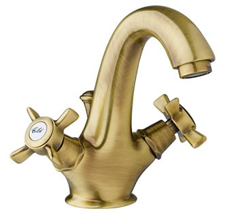 Giulini G. 7061BR Parigi bateria umywalkowa z korkiem automatycznym bronzo