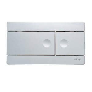 LIV/SCHWAB Linarite ECO/Line 360164 Przycisk do spłukiwania dwudzielnego chrom mat