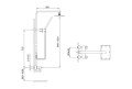 Kohlman NEXEN QW276U panel prysznicowy