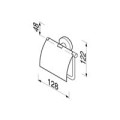 NEMOX STAINLESS STEEL COLLECTION pojemnik na papier toaletowy 6508-05 GEESA