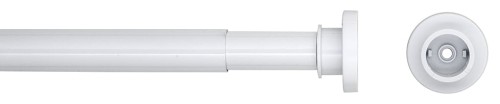 Seallux fi 28mm drążek prysznicowy 125-220cm rozprężny biały 276661210