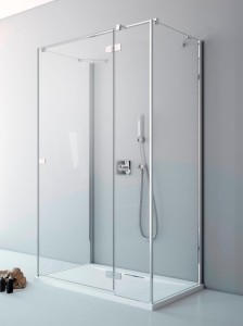 Radaway Fuenta KDJ+S drzwi 90 prawe, szkło przejrzyste 384020-01-01R. Do kompletowania z dwoma ściankami bocznymi.