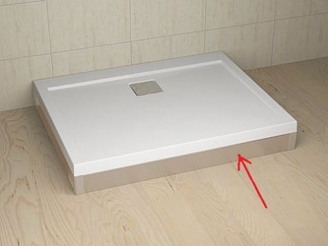 Argos panel do brodzika chrom 900
