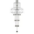 Lampa wisząca FLUSSO 43 czarna King Home JD0032-43P