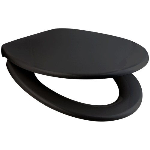 Duschy 805-23 Deska WC wolnoopadająca SOFT LUX czarna