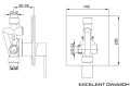 Kohlman EXCELENT QW220H bateria prysznicowa podtynkowa.jpg