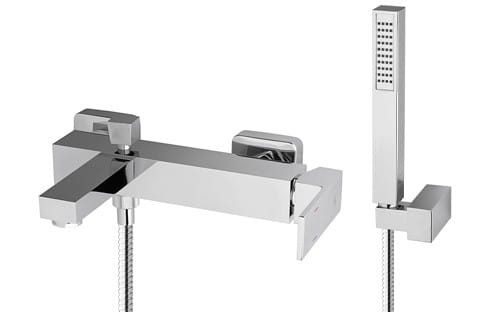 M&Z Cinque CNQ00504 bateria wannowa kompletna chrom