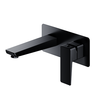 Omnires Parma PM7415BL bateria umywalkowa, podtynkowa czarny