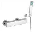 Paffoni Level Cubo bateria natryskowa z zestawem prysznicowym LEC168DCR