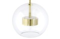 King Home Kinkiet CAPRI WALL złoty - LED, aluminium, szkło XCW9148-1