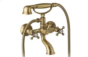 Reitano Atea R301 bateria wannowa kompletna retro bronzo