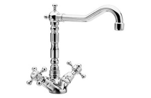 Reitano Atea R337 bateria umywalkowa wysoka retro chrom 