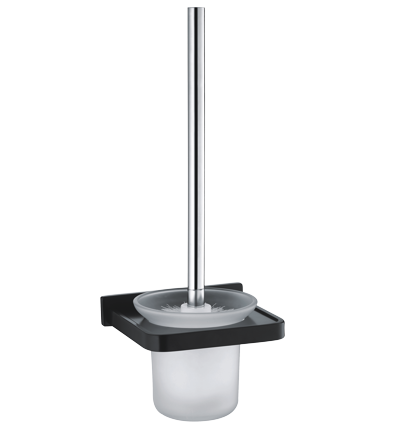 Omnires Darling DA70620BL szczotka do WC, wisząca czarna