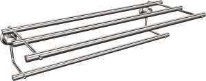 Andex 082/CC Wieszak półka z rurką