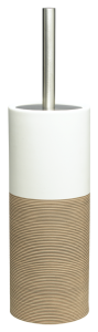 Doppio- szczotka do WC z pojemnikiem Sealskin 361840565 piaskowa