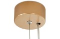 Lampa wisząca GALLIANO LONG ciemne złoto - aluminium, stal węglowa King Home 1162.S2