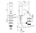 Fima SPILLO bateria bidetowa F3222CR 