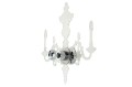 Kinkiet ICE 3D transparentny - akryl King Home XCW2874