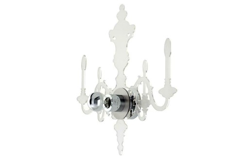 Kinkiet ICE 3D transparentny - akryl King Home XCW2874