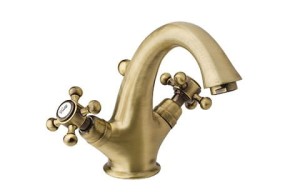Reitano Atea R327 bateria umywalkowa wysoka retro bronzo