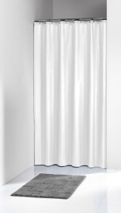 *Madeira zasłonka prysznicowa biała 120x200cm 238501110