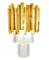 Kinkiet IMPERIAL WALL GOLD - stal, kryształ King Home DW-B5688S.WALLGOLD