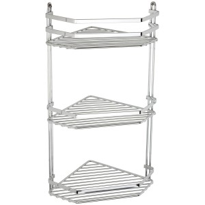 Duschy SATINA 576-90 półka łazienkowa narożna III chrom