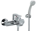 BLU bateria wannowa ścienna z zestawem natryskowym BLU023 