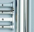 Seallux fi 28mm drążek prysznicowy 80-130cm rozprężny chrom 276663218