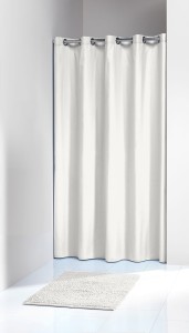 *Sealskin COLORIS zasłona prysznicowa biała 180x200 232211310