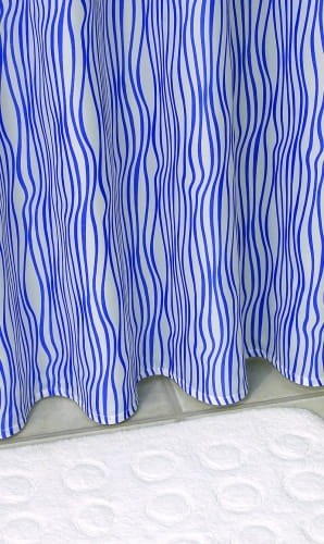 Commodore blau zasłonka prysznicowa 180x200cm