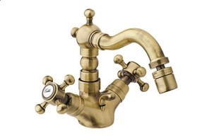 Reitano Atea R338 bateria bidetowa wysoka retro bronzo