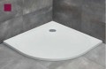 Radaway ZANTOS A 900x900x32mm brodzik konglomeratowy półokragły płytki z powierzchnią antypoślizgową M3ZNA9090-06