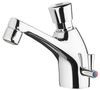 Daniel 9007 bateria czasowa umywalkowa z bocznym mieszaczem wody