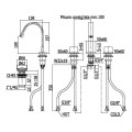 Paffoni Level Piatta bateria umywalkowa LEP053CR