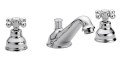IRIS - Bateria umywalkowa 3-elementowa stojąca chrom IRV058CR