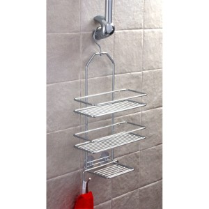 Duschy 583-90 Półka łazienkowa na kabinę chrom