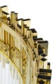Lampa wisząca IMPERIAL GOLD 60 - stal, kryształ King Home DW-D5688S.GOLD