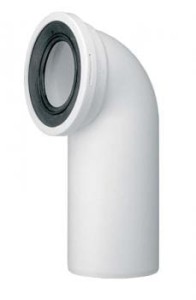 McAlpine WCE-CON9 Przyłącze kanalizacyjne, długie L-300mm,wejście 90-110mm,wyjście 110mm, kąt  90