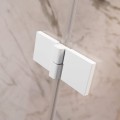 Radaway Essenza Pro White PNJ II 80 parawan nawannowy 10101080-04-01 jednoczęściowy biały