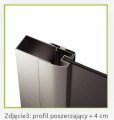 Radaway Profil U poszerzający Torrenta +40mm P001-111185001