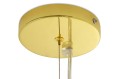 Lampa wisząca ATOMIC LONG złota King Home DW-d1005-10C.GOLD