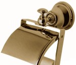 Allpe Harmony HA219BR wieszak na papier toaletowy z klapką brąz