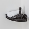 Tiger Boston Black 304830746 Półka narożna stalowa czarna