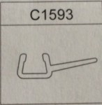 ***Sanplast 660-C1593 uszczelka pionowa ściany do KN/TX5