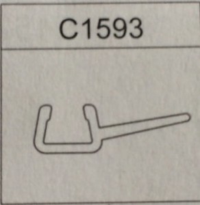 ***Sanplast 660-C1593 uszczelka pionowa ściany do KN/TX5