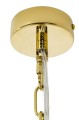 Lampa wisząca MURANO L złota - szkło, metal King Home JD9607-L.GOLD