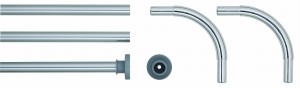 *Sealskin drążek fi20mm do zasłon prysznicowych Combi chrom 275559018