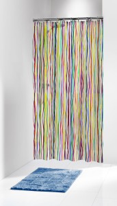 *Sealskin Rigato zasłonka prysznicowa 180x200cm 212181302